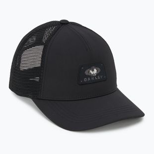 Men's Oakley Patch Ellipse Tracker blackout baseball cap