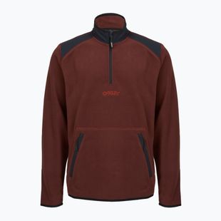 Oakley Butter Tech Fleece men's snowboard sweatshirt grenache