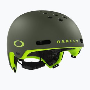 Oakley Street1 EU matte hunter green/retina burn bike helmet
