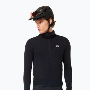 Cycling sweatshirt Oakley Canopy Full Zip Hoodie blackout