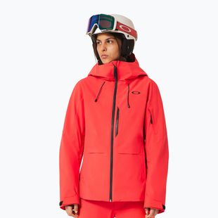 Women's ski jacket Oakley Canopy Insulated hibiscus red