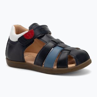 Children's sandals Geox Macchia navy/light blue