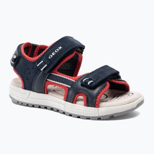Geox Alben ocean blue/red junior sandals