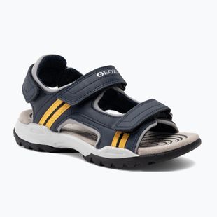 Geox Borealis ocean blue/gold junior sandals