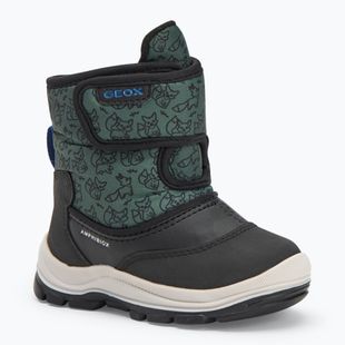 Geox Flanfil ABX black / forest children's snow boots