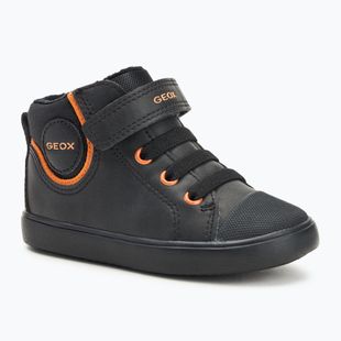 Geox Gisli black/dark orange children's shoes