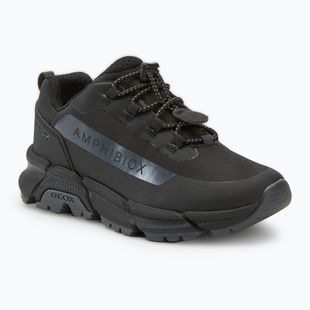 Geox Flexyper Plus ABX black/dark grey junior shoes