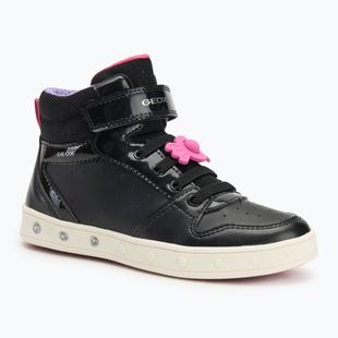 Geox Skylin black/fuchsia children's shoes