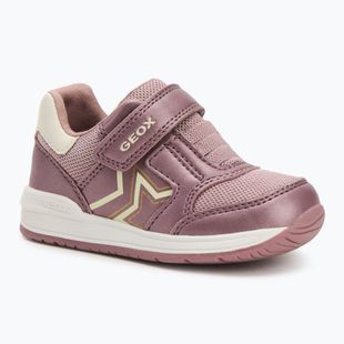Geox Rishon dark pink/old white children's shoes