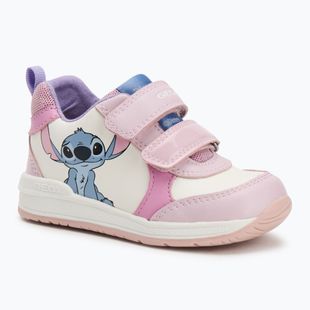 Geox Rishon white/pink children's shoes
