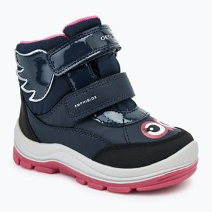 Geox Flantil ABX navy/fuchsia children's shoes
