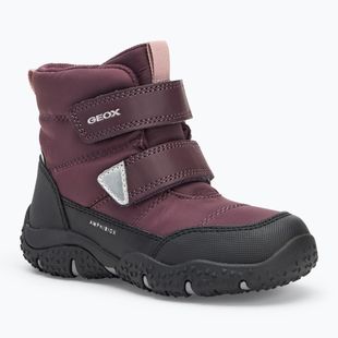 Geox Baltic ABX dark burgundy/black children's snow boots