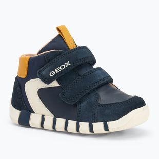 Geox Iupidoo children's shoes navy / ochre