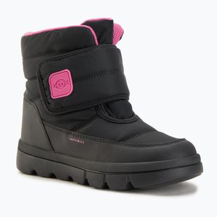 Geox Willaboom ABX children's snow boots black / fuchsia