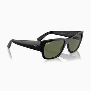 Sunglasses Ray-Ban Carlos black/green polarized