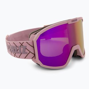 Bliz Rave matt pink/brown pink ski goggles