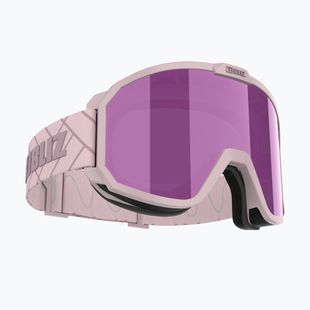 Bliz Rave matt pink/brown pink ski goggles