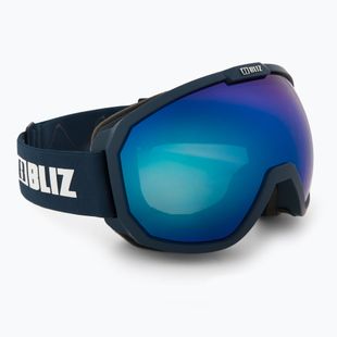 Bliz Charge OTG matt dark blue/brown blue ski goggles