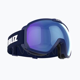 Bliz Charge OTG matt dark blue/brown blue ski goggles