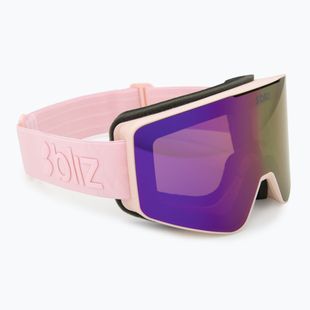 Ski goggles Bliz G001S matte pink/brown/pink multi