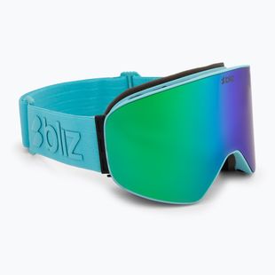 Ski goggles Bliz Flow matte turquoise/brown/green multi