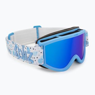 Children's ski goggles Bliz Pixie Jr matte blue/brown/blue multi