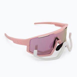 Bliz Fusion matte powder pink/brown rosé multi sunglasses