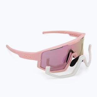 Bliz Fusion Small matte powder pink/brown rosé multi sunglasses
