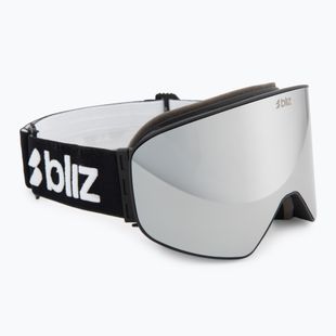 Ski goggles Bliz Flow matte black/smoke/silver mirror