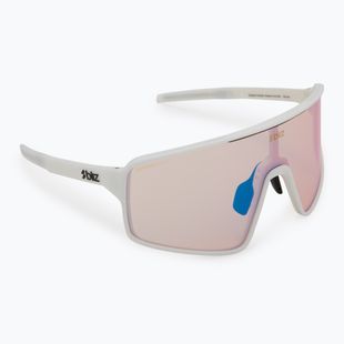 Bliz P001S Nano Optics Nordic Light matte white/coral/orange blue multi sunglasses