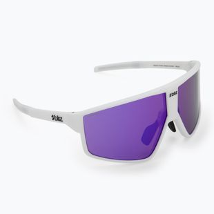 Bliz P002S matte white/brown purple multi sunglasses