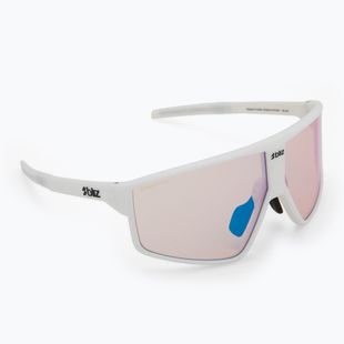 Bliz P002S Nano Optics Nordic Light matte white/coral/orange blue multi sunglasses