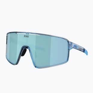 Sunglasses Bliz P001 transparent blue/smoke ice blue multi