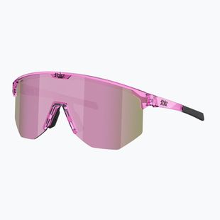 Sunglasses Bliz Hero Small transparent pink/brown rose multi