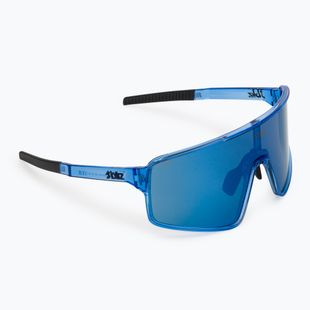 Sunglasses Bliz P001S transparent blue/smoke blue multi