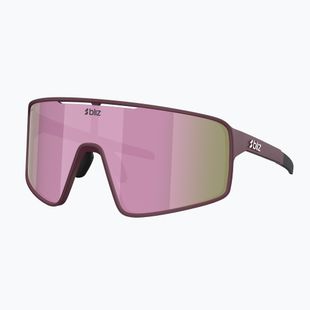 Sunglasses Bliz P001S matte burgundy/brown rose multi