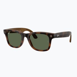 Glasses with a camera Ray-Ban Meta Wayfarer havana/g15 green