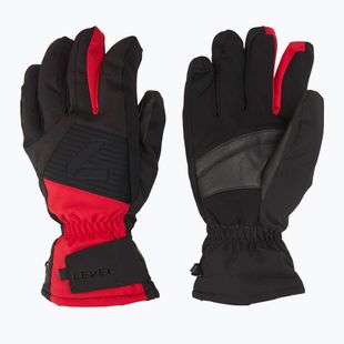 Men's ski gloves Level Legacy red