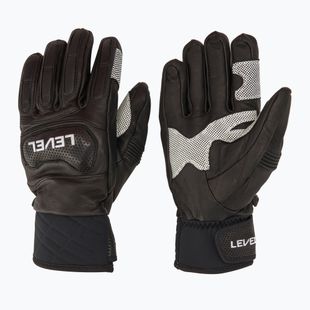 Level Race ski gloves black