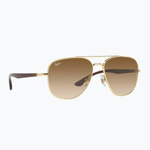 Sunglasses Ray-Ban RB3683 arista gold/brown