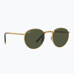 Sunglasses Ray-Ban New Round gold/green