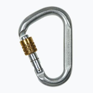Climbing Technology Snappy Steel SG silver/ gold rifle carabiner