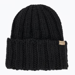 Women's winter hat Woolrich Chunky Beanie black