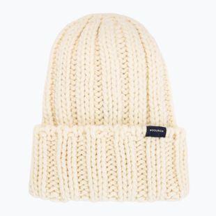Women's winter hat Woolrich Chunky Beanie 2026 milky cream