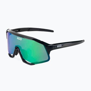 Koo Demos black/green mirror sunglasses
