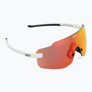 Koo Supernova white/red mirror sunglasses