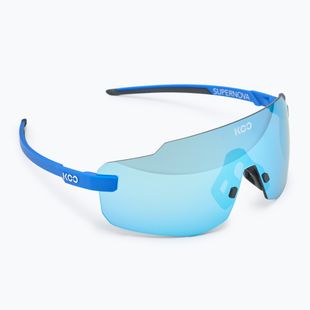 Koo Supernova blue matt/turquoise mirror sunglasses
