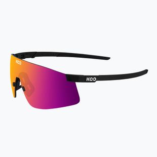 Koo Nova black matt/fuchsia mirror sunglasses