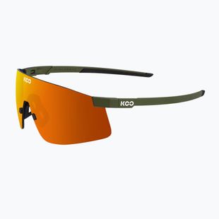 Koo Nova olive green matt/orange mirror sunglasses