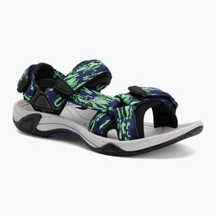 CMP Hamal children's sandals b.blue/verde fluo
